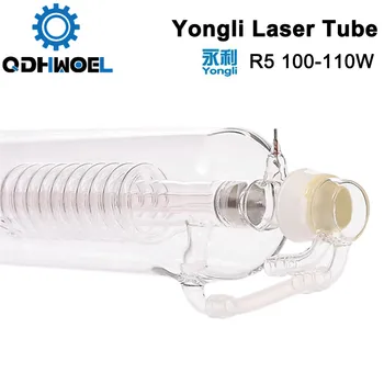 Yongli R5 100W CO2 Lāzera Caurule Garums 1450 Dia. 80mm par CO2 Lāzera Gravēšanas Griešanas Mašīna