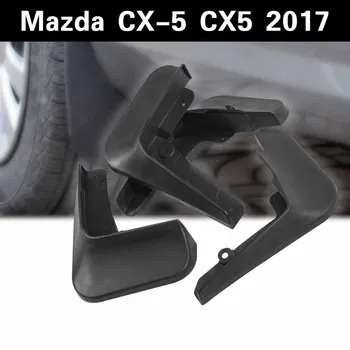 4gab Priekšā, Aizmugurē Auto Mudflaps Par Mazda CX-5 CX5 2017 Auto Fender Signālraķetes Dubļusargi Mudflaps Splash Sargi Dubļu Aizsargs Sargi Daļas