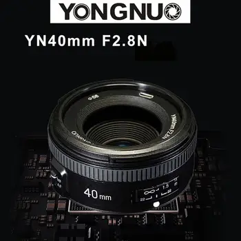 YONGNUO YN EF 40MM F/2..8 Auto & manuālais Fokuss Standarta Ministru Objektīvs NiKON