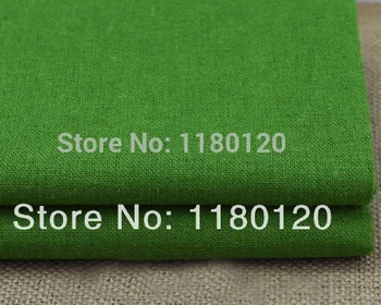 50cm*140cm armijas zaļā cietā lina apģērba materiāls handwork DIY rotā veļa, kokvilnas audums