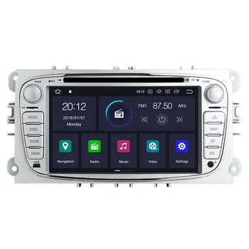 Android 9 multivides stereo auto GPS navigācijas Ford / - S-MAX / Mondeo / C-MAX / Galaxy DVD retranslatoru vienības