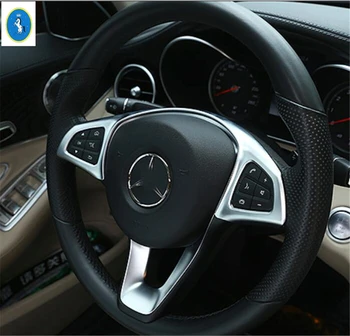 Matēts Interjera Pielāgošanas Komplekts Drošības Jostas / Galvas Lampas / Tases Turētājs / Pacelšanas Poga Vāka Apdare Priekš Mercedes-Benz GLC X253 2016 - 2020