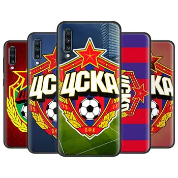 Krievija PFC CSKA Maskava logo Telefonu Gadījumā Samsung Galaxy A21S A51 A71 A50 A50s A70 A70s A10 A20e A20s A30 A40 TPU Silikona Vāciņu