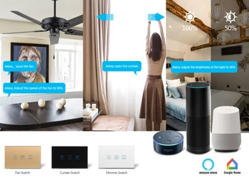 Piemērots Amazon Alexa, Google Mobile APP Ligzda Smart Home Smart WiFi Kontaktligzdu ES Plug Dual USB Ports Smart Plug ES Standarts