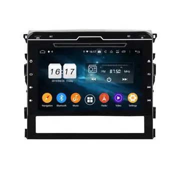 4 gb+64gb PX6 Android 10 Auto Radio ar DVD Atskaņotāju Toyota Land Cruiser 2016-2019 Stereo Radio, GPS, Bluetooth, WIFI Viegli Savienot
