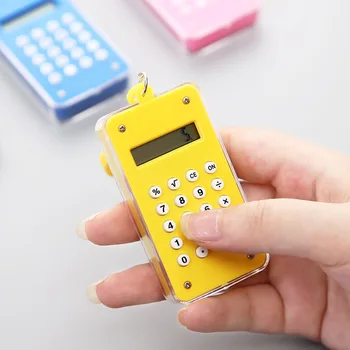 1 Gab. Karikatūra Mini Kalkulators, 8 Displeja Cipari Portatīvo Caculator Rokas Kalkulators Kancelejas Preces K1665 H