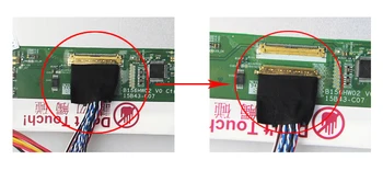 HDMI, DVI, VGA LED LCD LVDS Kontrollera draiveri valdes Komplekts diy par 40pin N173O6-L01/N173O6-L02 1600X900 ekrāna Panelis