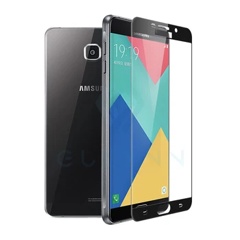 Nekustamā 9H Premium Rūdīta Stikla Samsung Galaxy A3 A5 A7 J3 J5 2016 2017 stikla Pilnībā Segtu Screen Protector HD Aizsardzības Plēves