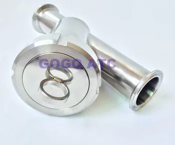 Sanitāro Nerūsējošā tērauda 304 O. D 102 mm, Y tipa filtru Slīpā plug-cauruļu metināšanas Higiēnas filtrs Leņķa filtrs