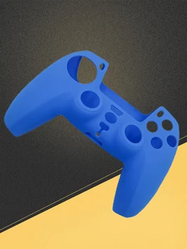 Mīksts Silikona Anti-slip attiecas Uz PS5 Roktura Vāciņš Kontrolieris Gadījumā Video Spēļu Kontrolleris Aksesuārs Playstation 5 1GAB.