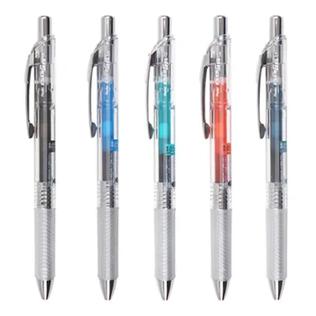 Pentel Caurspīdīga Pildspalva Krāsu Core Neitrāls Pildspalva 0.5 mm Vienmērīgu Ātrumu, Sausā BLN75TL Rokasgrāmata Grafiti Neitrāls Pildspalvu