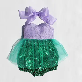 Baby Toddler Meitenes Tilla Topi+Gruntis Biksītes Sirēna Peldkostīmi 2gab Tērpiem Komplekts