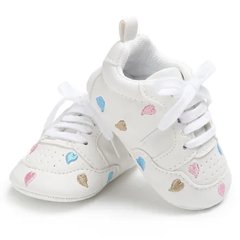 Klasiskās Toddler Mokasīni Bērnu Kurpes PU Ādas pirmais gājējs, apavus, mīksto vienīgais Jaundzimušo meiteņu, zēnu Zīmolu apavi