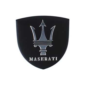 Aizmugurējā Emblēma ar Uzlīmi Auto Virsbūves Decal Piederumi Maserati Quattroporte Coupe GT Levante Gran Turismo Ghibli Gransport Kupeja GC