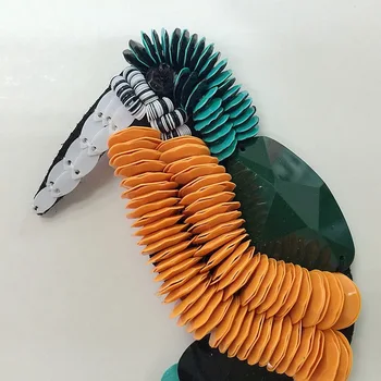 Putnu Vizuļi plāksteris Aplikācijas Roku darbs Rhinestone nagu biezumu 3D plāksteris kleita DIY cepuri, kurpes, piederumi