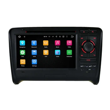 Android 10 Auto Multimediju DVD Stereo Radio Atskaņotāju, GPS Navigācijas Carplay Auto AUDI TT(2006-) 2din IPS 4+64G