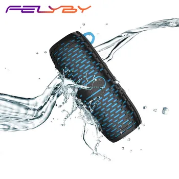 FELYBY EBS-506 Portatīvo Wireles, Bluetooth Skaļruni, Āra Audio Stereo Mini Skaļruņi, Subwoofer, Ūdensizturīgs AUX Ar Mikrofonu