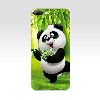 102FG Gudrs Panda dāvanu Mīksta Silikona Tpu Pārsega tālruni Gadījumā, huawei Honor 9 10 20 Lite Pro