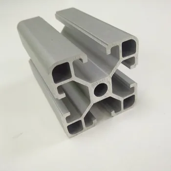 Eiropas Standarta Anodēta Alumīnija Ekstrūzijas Profilu 4040 40*40 DIY CNC 3D Printeri galda izmēri, montāžas sistēma,displejs stāvēt