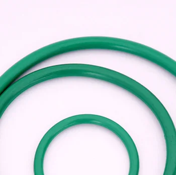 10pcs 2.4 mm stieples diametrs zaļā fluora gumijas O-gredzens, gredzeni, ūdensizturīgs izolācijas gumiju 56mm-ārējais diametrs 61mm