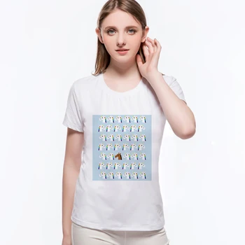 Vasaras Stils Ģeometrija Zirgu Sieviešu Vasaras Apģērbu Ar Īsām Piedurknēm Slim Fit Sieviešu T Krekls, Sieviešu Topi 