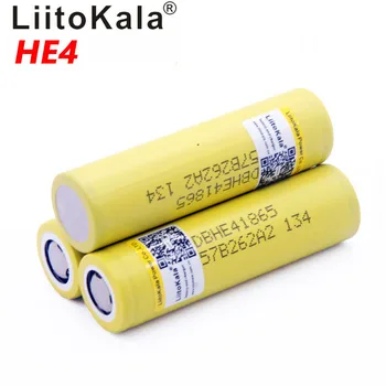 8pcs LiitoKala HE4 18650 Uzlādējams li-lon akumulatora 3.6 V 2500mAh Akumulators var saglabāt,Max 20A,35A izpildes apstiprināšanu