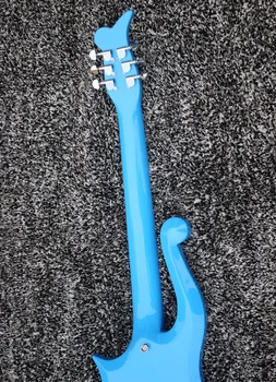 Weifang Rebon 6 string Mākonis Princis elektrisko ģitāru, jo gaiši zila krāsa