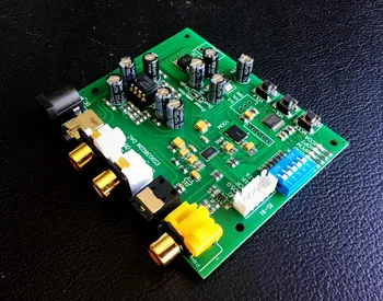 ES9038Q2M I2S IIS DSD DOP Koaksiālie Optiskās Šķiedras SPDIF Digitālais Audio DAC Dekoderi Valde