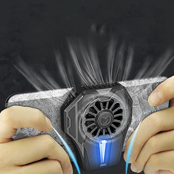 Mobilais Tālrunis Dzesēšanas Universālā Pusvadītāju Radiatoru Tālruņa USB Lādējamu Dzesētāja Ventilatoru Spēle Pad Turētājs Stāvēt Radiatoru Izslēgtu Ventilatoru