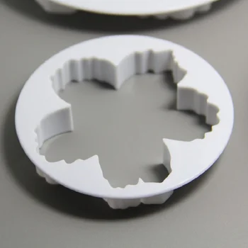 Bezmaksas Piegāde 4gab Plastmasas Peoniju Ziedlapiņas Kūka Pelējuma komplekts DIY Kūka Pomādes Veidnes