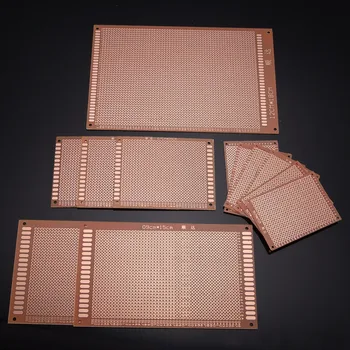 12pcs Izturīgs DIY PCB Prototipēšanas Valdes 4 Izmēri Mayitr iespiedshēmas Prototips Breadboard Stripboard 12 x18/9x15/7x9/5x7 cm