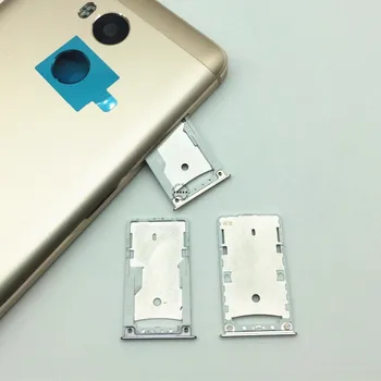 Oriģināls Par Redmi 4 Dual SIM kartes Turētāju Sim kartes turētāju, Lai Xiaomi Redmi 4 Pro Nano SIM 1/2 Micro SD/TF Kartes solt Rezerves daļas
