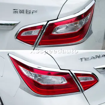 Priekš Nissan Teana Altima 2016-2017 Auto-stils Chrome Aizmugures Gaismas Lampa Vāka Apdare 4gab