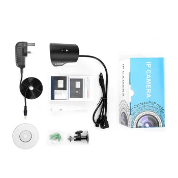 LESHP Ūdensizturīgs H. 264 1.0 MP1280X720 HD WIFI Drošības Mini IP IS Bullet Kamera SN-IPC-4006FSW10 Tīkla Novērošanas Kamera