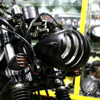 Motociklu Bullet Lukturu Par Harley Pasūtījuma Vecās Skolas Bobber Cruiser Helikopteru Modeļus M10 10mm vītni galvas lampas