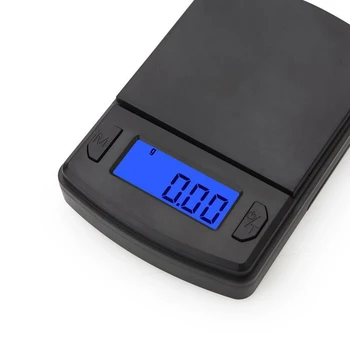 Mini LCD Electronic Digitālo Kabatas Mērogs 0.01 G Rotaslietas, Zelta Svērumu Gramu Bilance Masas Svari Mazo