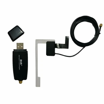 2018 USB 2.0 DAB+ Digitālā Radio Uztvērējs USB Stick Android Auto DVD Atskaņotājs, Stereo