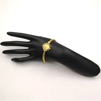 Dabīgā akmens aproce moderns modes aproce juvelierizstrādājumu joyeria nav aptraipīt rotaslietas yiwu dāma baltā zelta rokassprādzi bijoux
