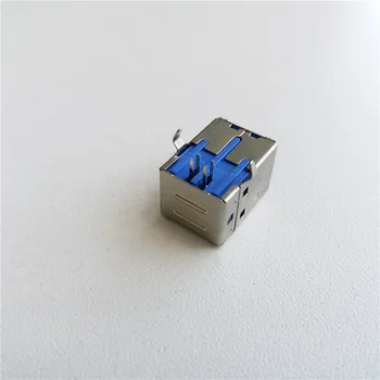 Printera USB interfeiss BF90 pakāpe B sieviešu balta/melna/zila USB ports USB savienotāju datu interfeiss D-tipa ligzda