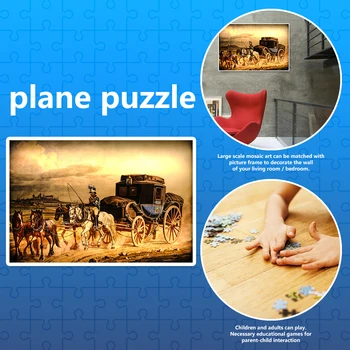 Liels Puzzle Mākslas Glezniecības 75*50cm 1000 Gabalu Puzzle Pieaugušo Bērnu Puzzle Dekompresijas Rotaļlieta, Roku darbs Dāvana