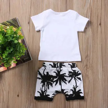 Toddler Puiku Vasaras T-krekls Topi+Šorti Bikses Apģērbs, Apģērbs, Komplekts
