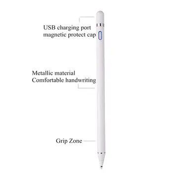 Universālā 2in1 Stylus Zīmēšanas Tablete Pildspalvas Capacitive Touch Ekrāns Pildspalva Mobilo IOS/Android Tālrunis Pad Smart Zīmuli Piederumi