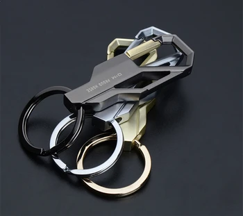 1 Gabals Modes Klasiskā Vīriešu Vintage Biznesa Stils Konservants Izturīgs Auto Atslēga, gredzena Atslēga-ķēdes Tehnoloģiju Izsmalcinātu Dizainu