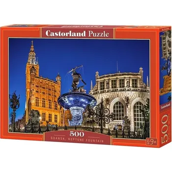 Castorland 500 Gabalu Puzzle Gdaņska Neptūna Strūklaka, Polija 2021. Gadam Jauniem pieaugušajiem, bērni ir kvalitātes jautru izglītības puzzle