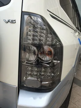 RQXR Led aizmugurējie bremžu gaismas lukturis tālās gaismas, pagrieziena signāla montāža Mitsubishi Pajero V73 V77