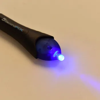 Izturīgs Plastmasas Metinātājs 5 Otrā Fix LED UV Gaismas Šķidro Aktivizēts Izlīdzināšanas Remonta Instrumentu, Mājsaimniecības Rīks