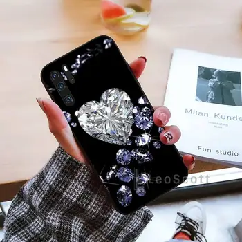 Diamond Crown modes atdzist luksusa Telefonu Gadījumā Par Huawei Y5 Y6 II Y7 Y9 MINISTRU 2018 2019 NOVA3E P20 PRO P10 Godu 10