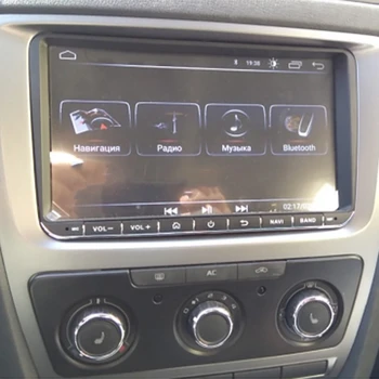 2 Din Auto Pielāgošanas Fascijas piemērots Skoda Octavia Audio Fascijas Stereo Radio, DVD, CD Panelis Dash Mount Apdares Komplekts Rāmis Stereo Panelis