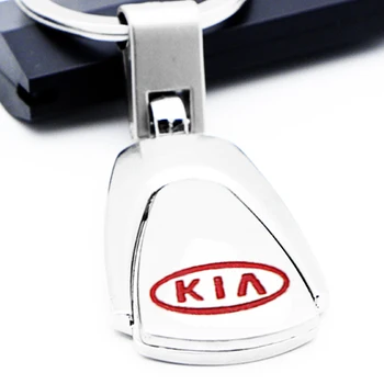 Auto piederumi KIA 1 gab Auto Emblēma Metal Keychain K2 K3 K5 Sorento Sportage R Rio Soul Iekšlietu Auto Atslēgu Gredzens Rotājumi