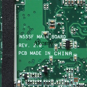 XinKaidi N55SF Portatīvo datoru mātesplati Par ASUS N55SF N55SL N55S Testa sākotnējā mainboard